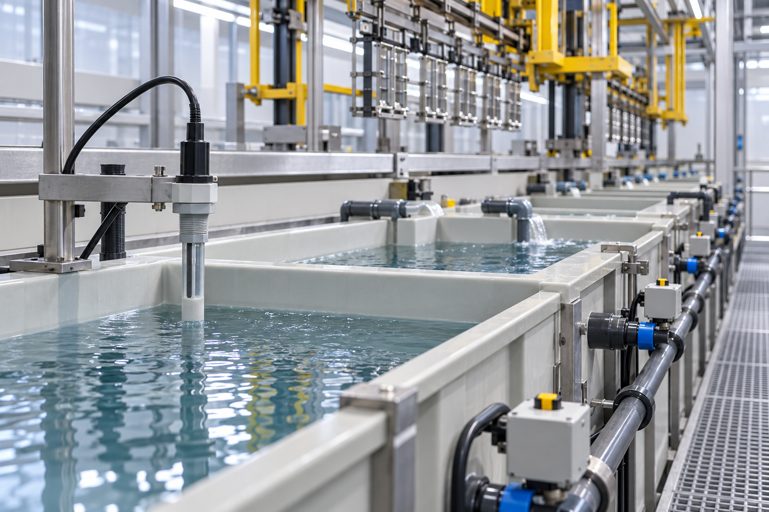 Conductivity Monitoring in Electroplating Rinse Stages