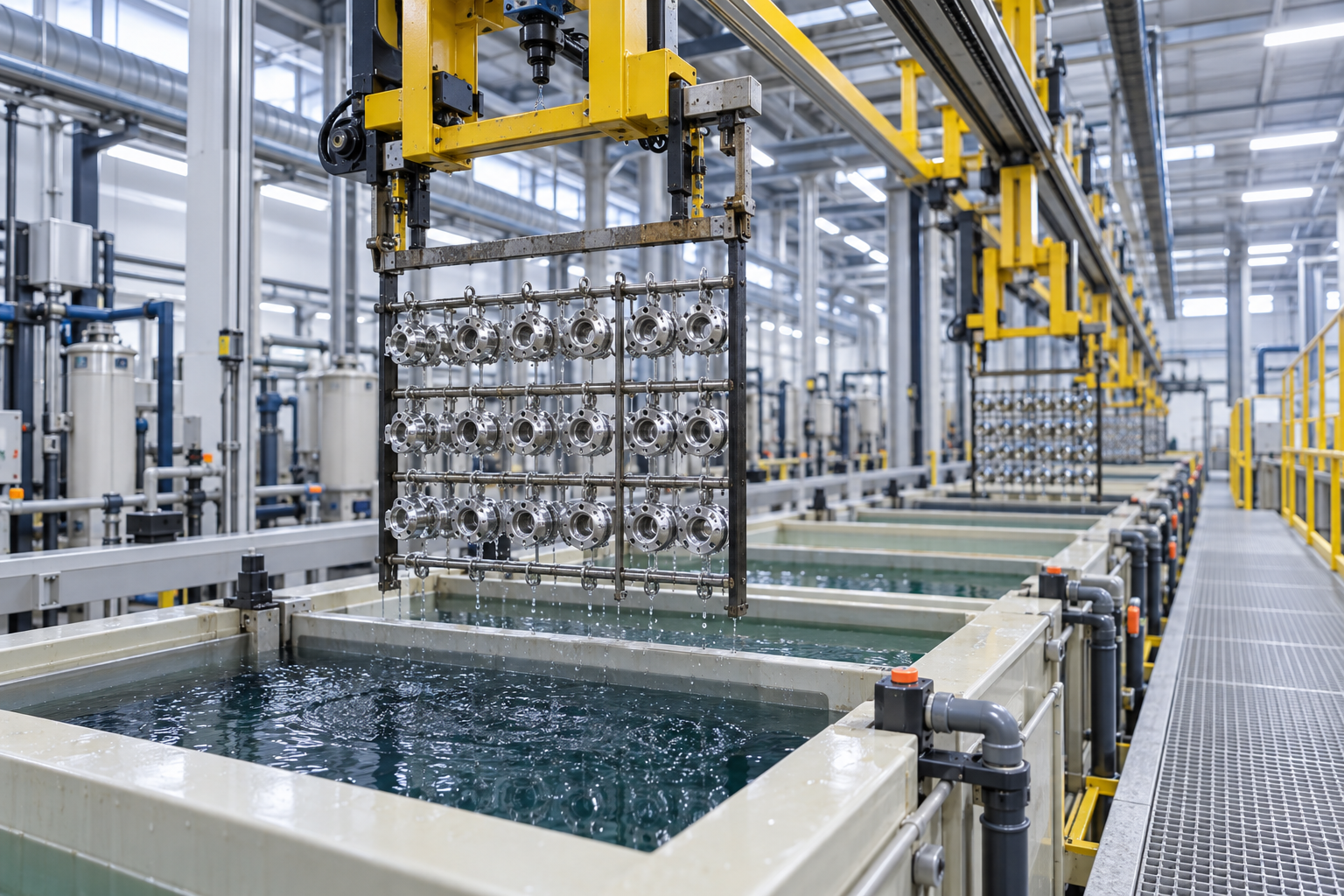 Transfer System Design for Automatic Plating Lines